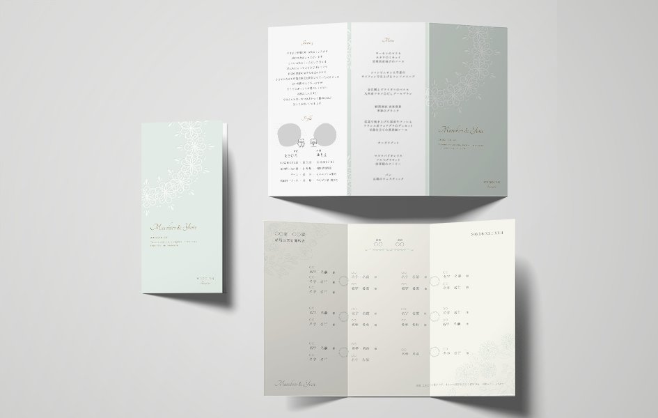 結婚式の席次表